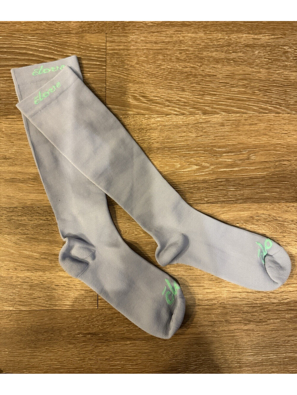 Clove Gray Compression Socks Unisex Knee High Medical Nursing Athletic